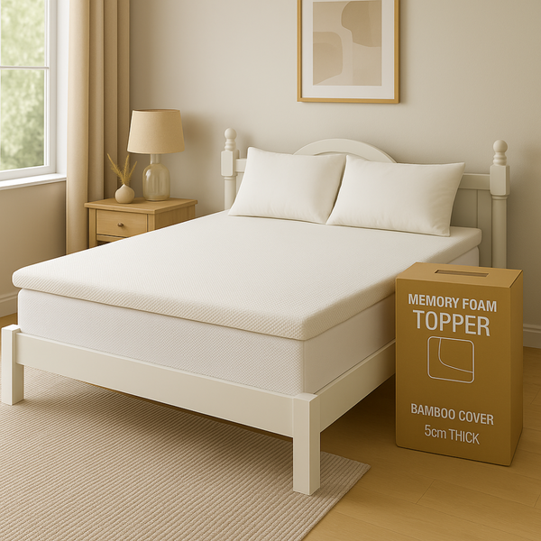 Dreamy Bamboo Memory Foam Topper