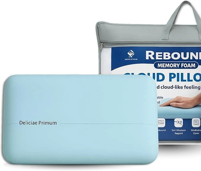 Rebound Memory Foam Cloud Pillow